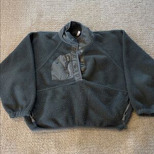 Free People Movement Green Pullover Fleece